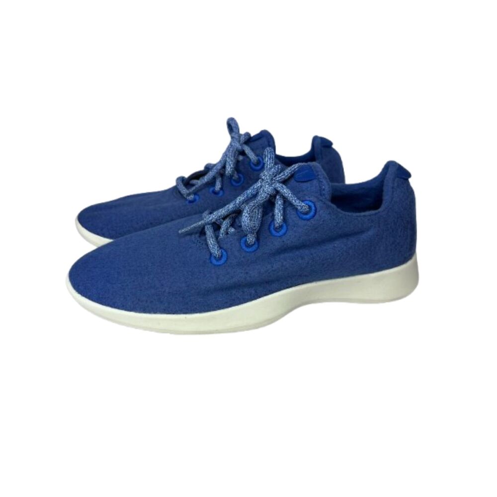Allbirds Wool Runners Women’s Blue Merino Wool Sneakers Size 9